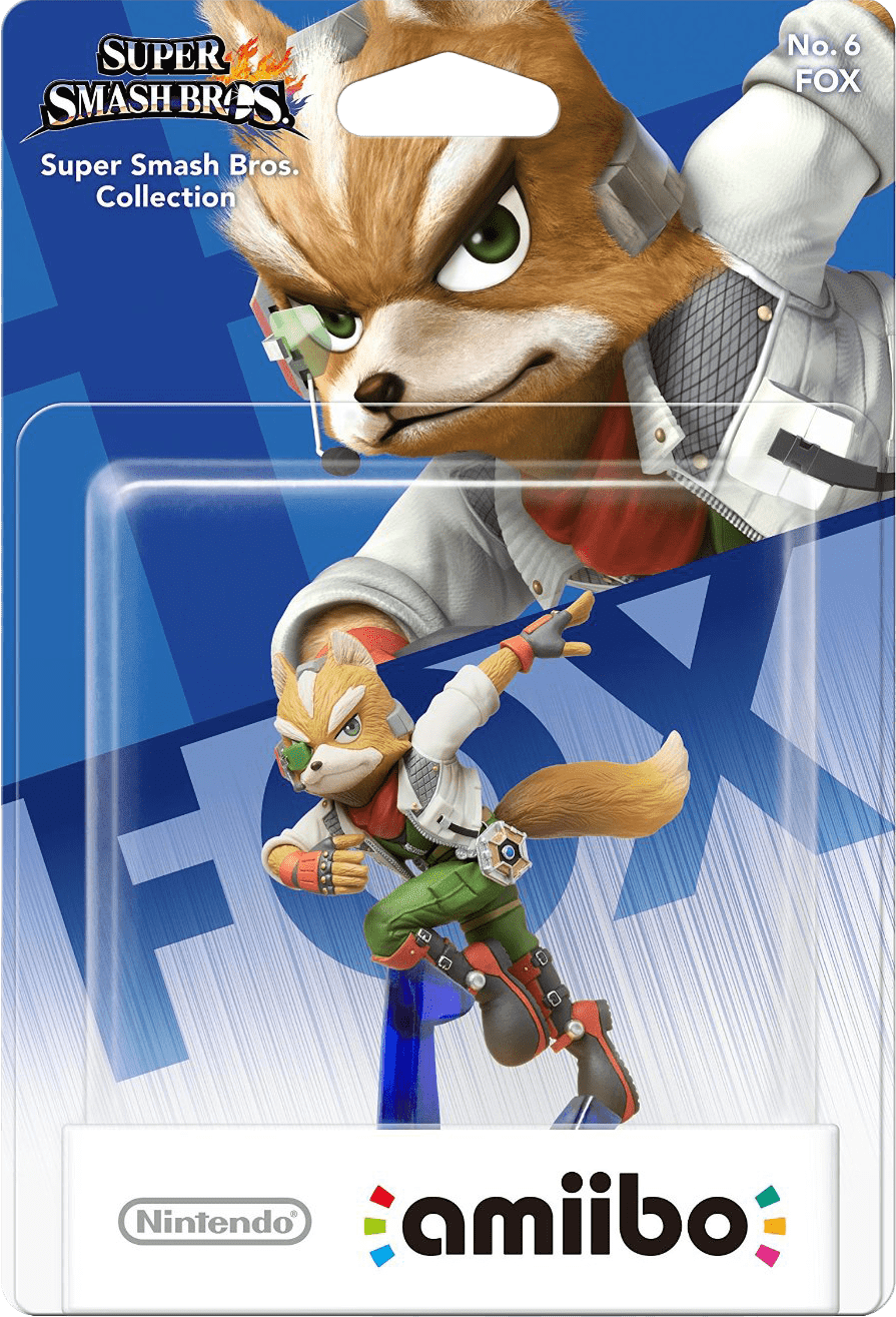 Amiibo Super Smash Bros. No. 6: Fox