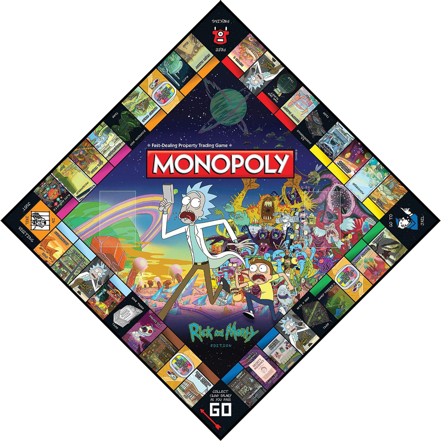 Monopoly Rick And Morty Edition New Buy From Pwned Games With