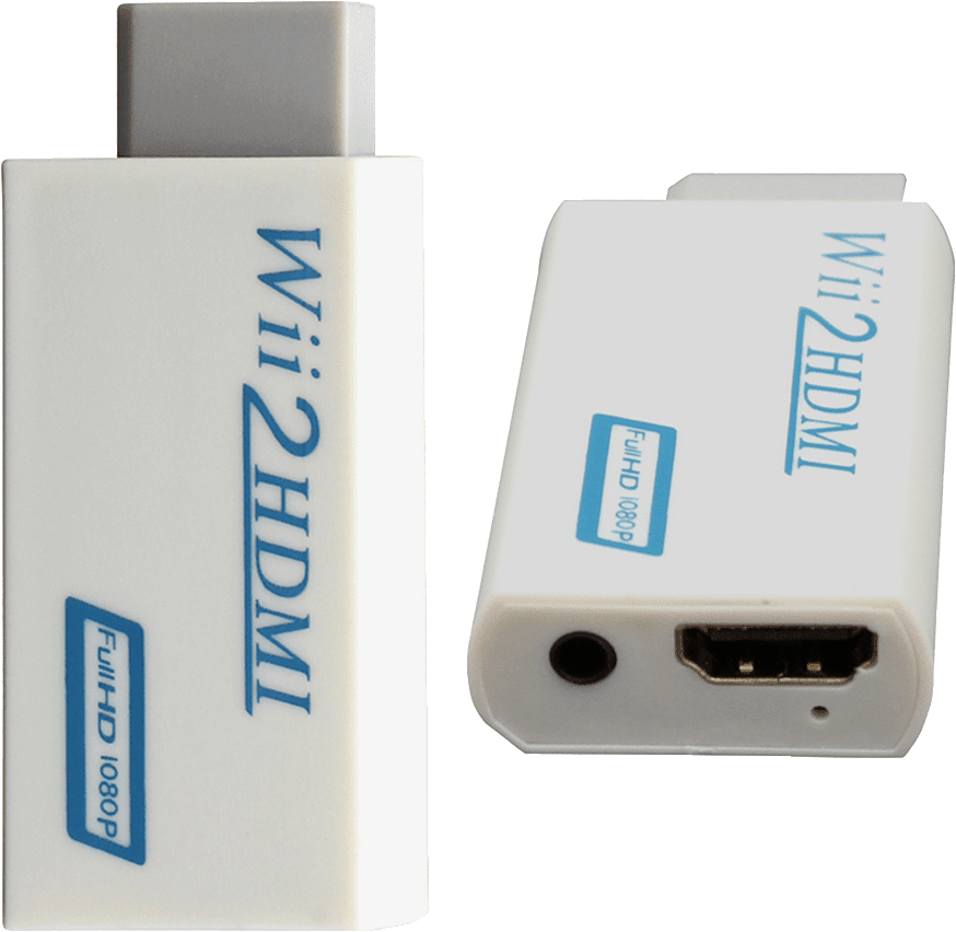 Nintendo Wii to HDMI Converter / Adapter - White (Wii2HDMI)(Wii) | Nintendo Wii