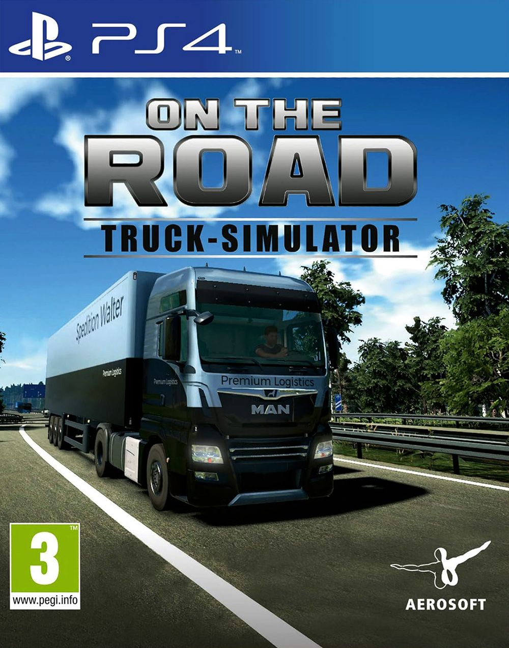 On the Road: Truck Simulator (PS4) | PlayStation 4