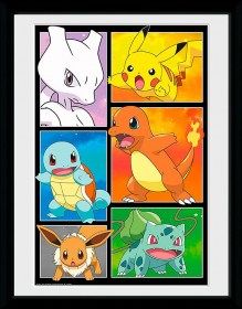 abystyle_pokemon_comic_Panel_framed_print_30x40