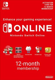 Nintendo Switch Online: 12 Month Membership [Digital Code]