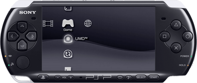 Sony PlayStation Portable Console - Slim Piano Black 3000 Series (PSP)