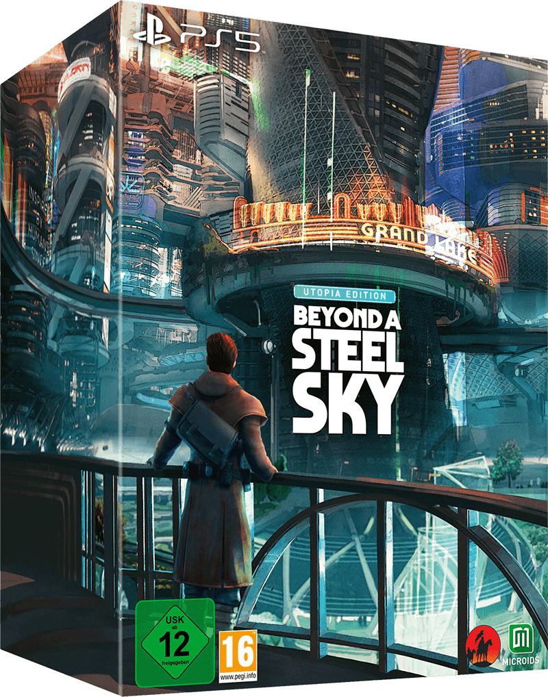 beyond a steel sky ps5 gameplay