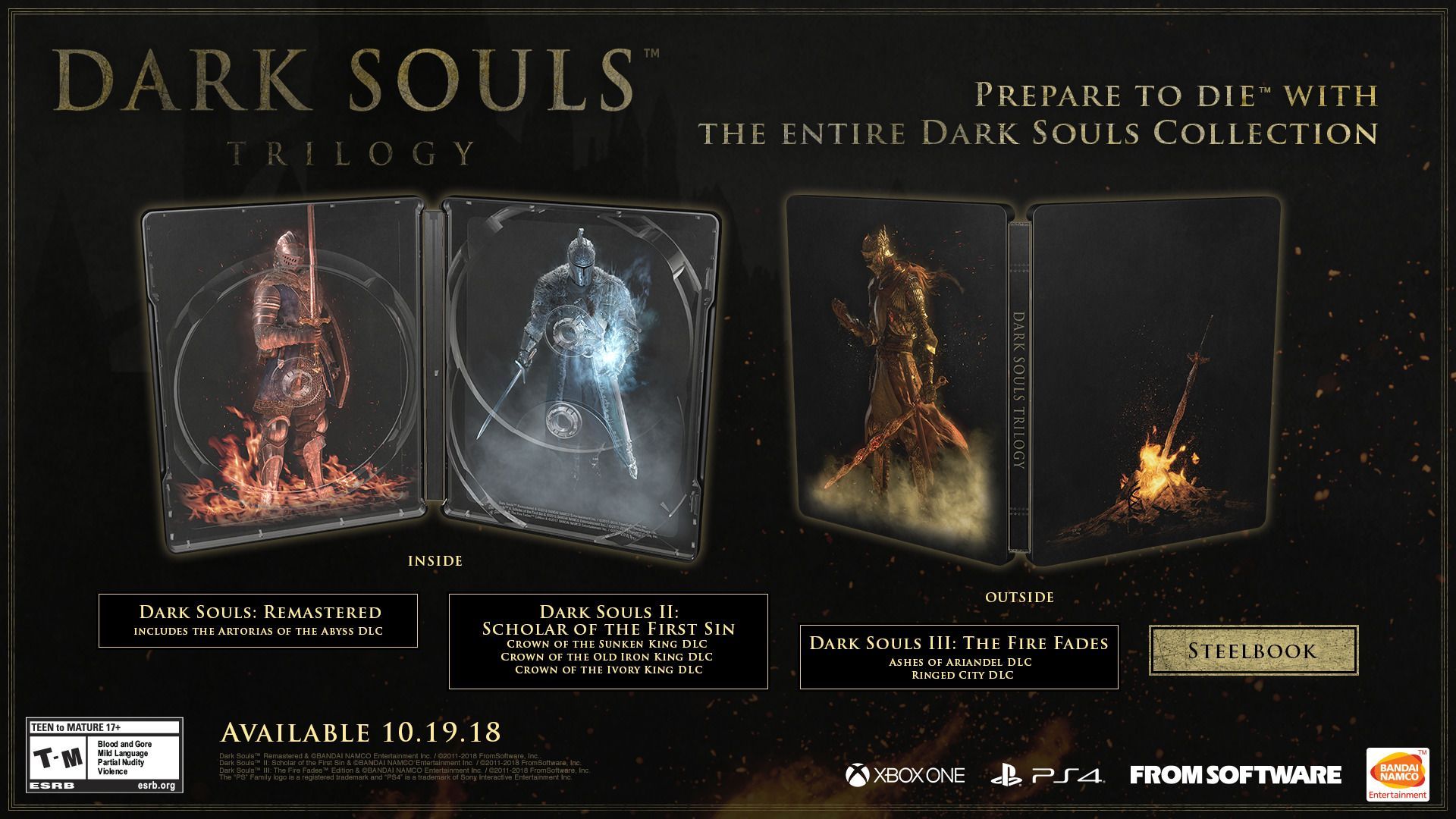 Dark souls trilogy ps4 что входит