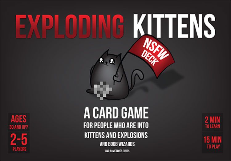 Exploding Kittens - NSFW Deck