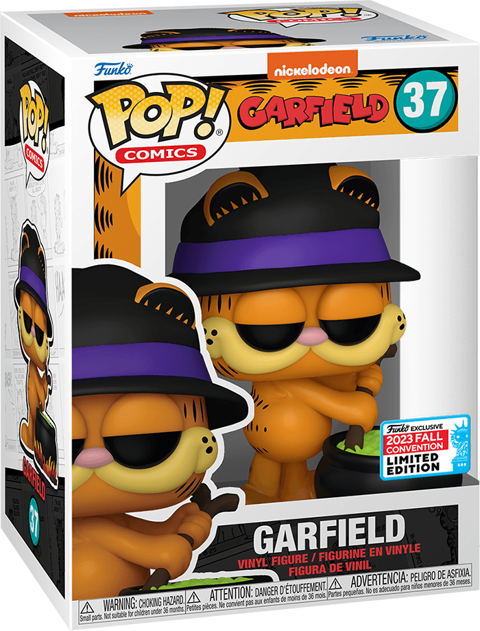 Funko Pop! Comics 37: Garfield - Garfield with Cauldron Vinyl Figure