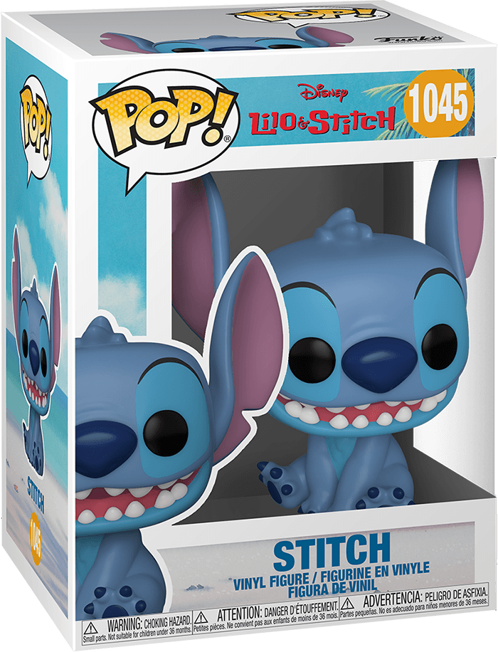 Funko Pop! Disney 1045: Lilo and Stitch - Stitch Smiling Vinyl Figure