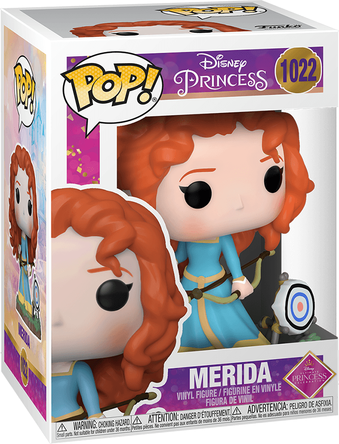 Funko Pop! Disney 1022: Princess - Merida with Bow Vinyl Figure
