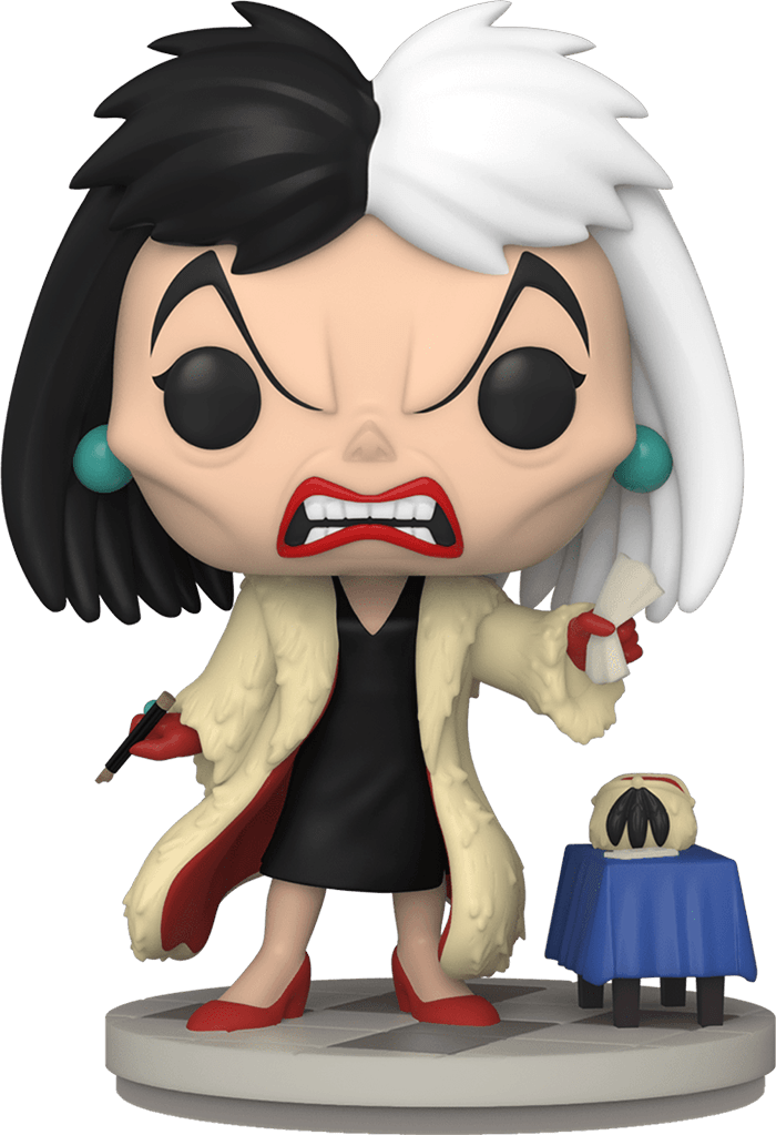 Funko Pop! Disney 1083: Villains - Cruella De Vil Vinyl Figure (New ...