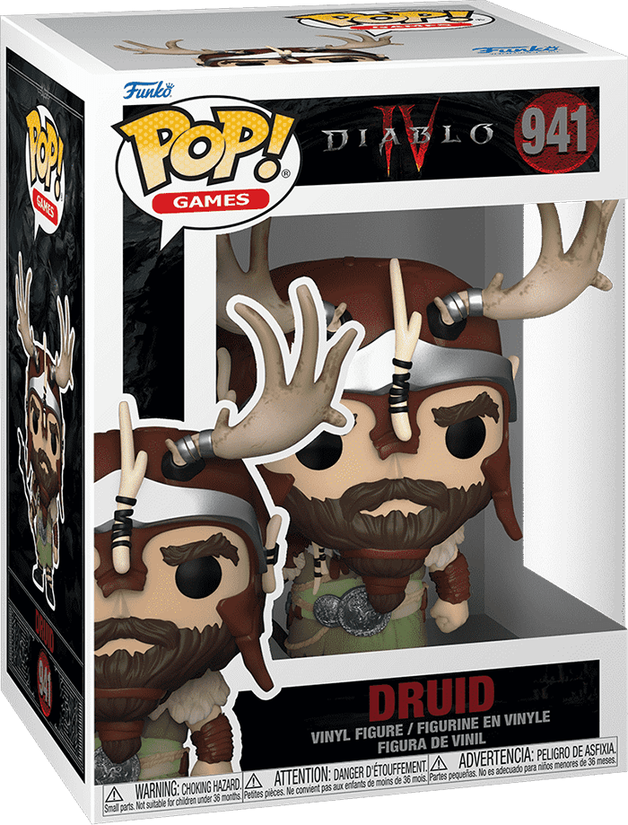 Funko Pop! Games 941: Diablo IV - Druid Vinyl Figure