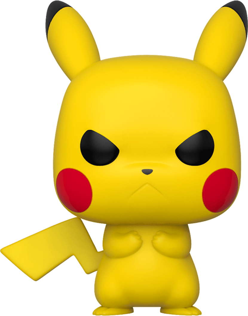 Funko Pop! Games 598: Pokemon - Pikachu Vinyl Figure (Grumpy)