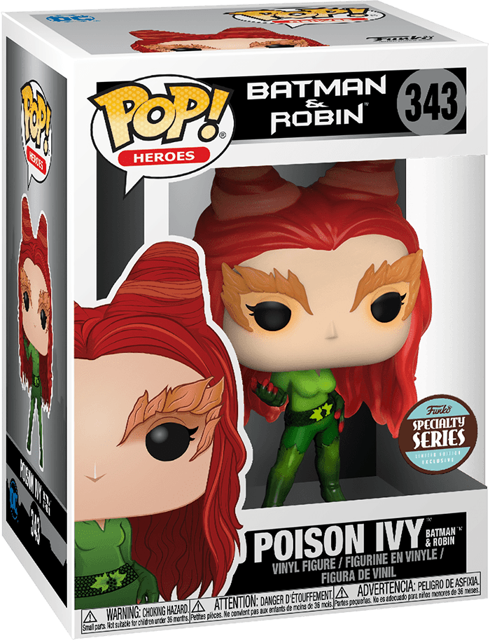 Funko Pop! Heroes 343: Batman & Robin - Poison Ivy Vinyl Figure
