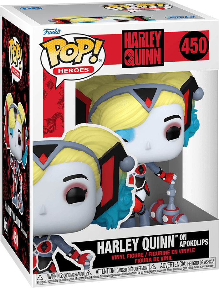 Funko Pop! Heroes 450: Harley Quinn - Harley Quinn on Apokolips Vinyl Figure