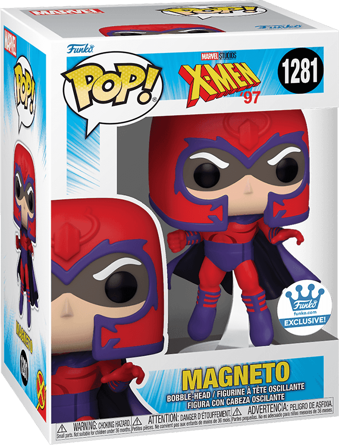 Funko Pop! Marvel 1304: X-Men '97 - Magneto Vinyl Bobble-Head