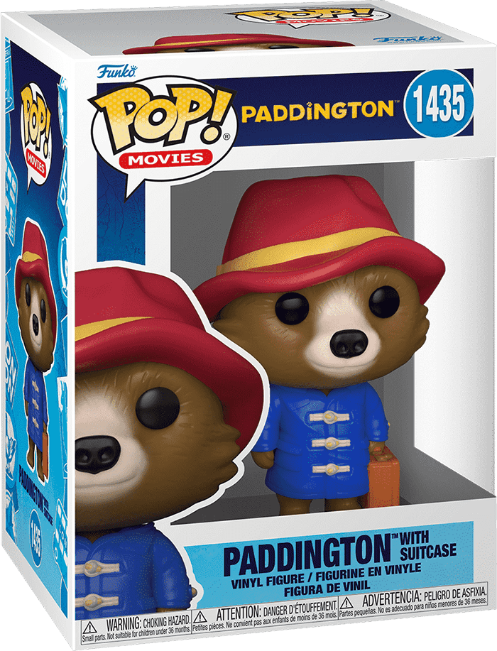 Funko Pop! Movies 1435: Paddington with Suitcase Vinyl Figure