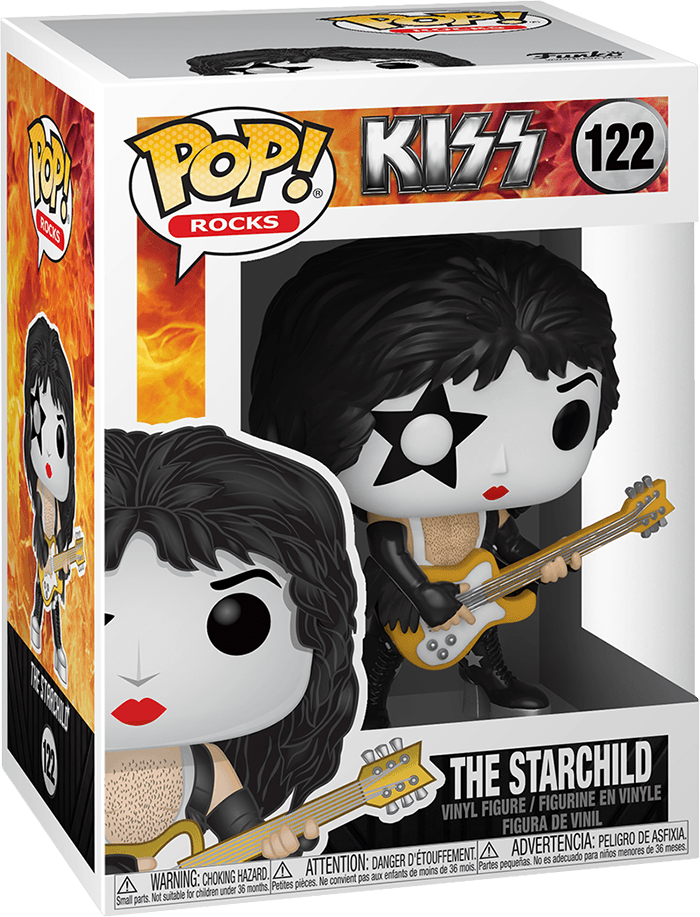 Funko Pop! Rocks 122: KISS - The Starchild Vinyl Figure