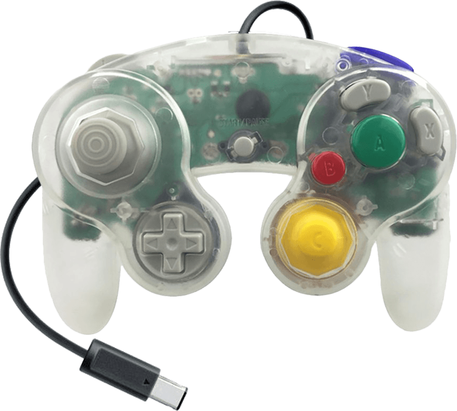 Nintendo GameCube Controller - Generic Clear (NGC) | Nintendo GameCube