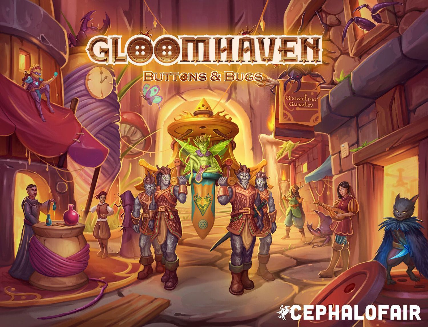 Gloomhaven: Buttons & Bugs