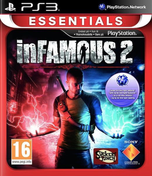 Как установить infamous 2 на ps3