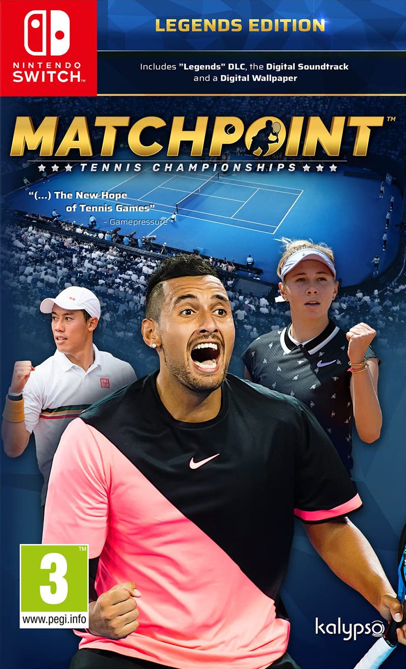 Matchpoint: Tennis Championships - Legends Edition (NS / Switch) | Nintendo Switch