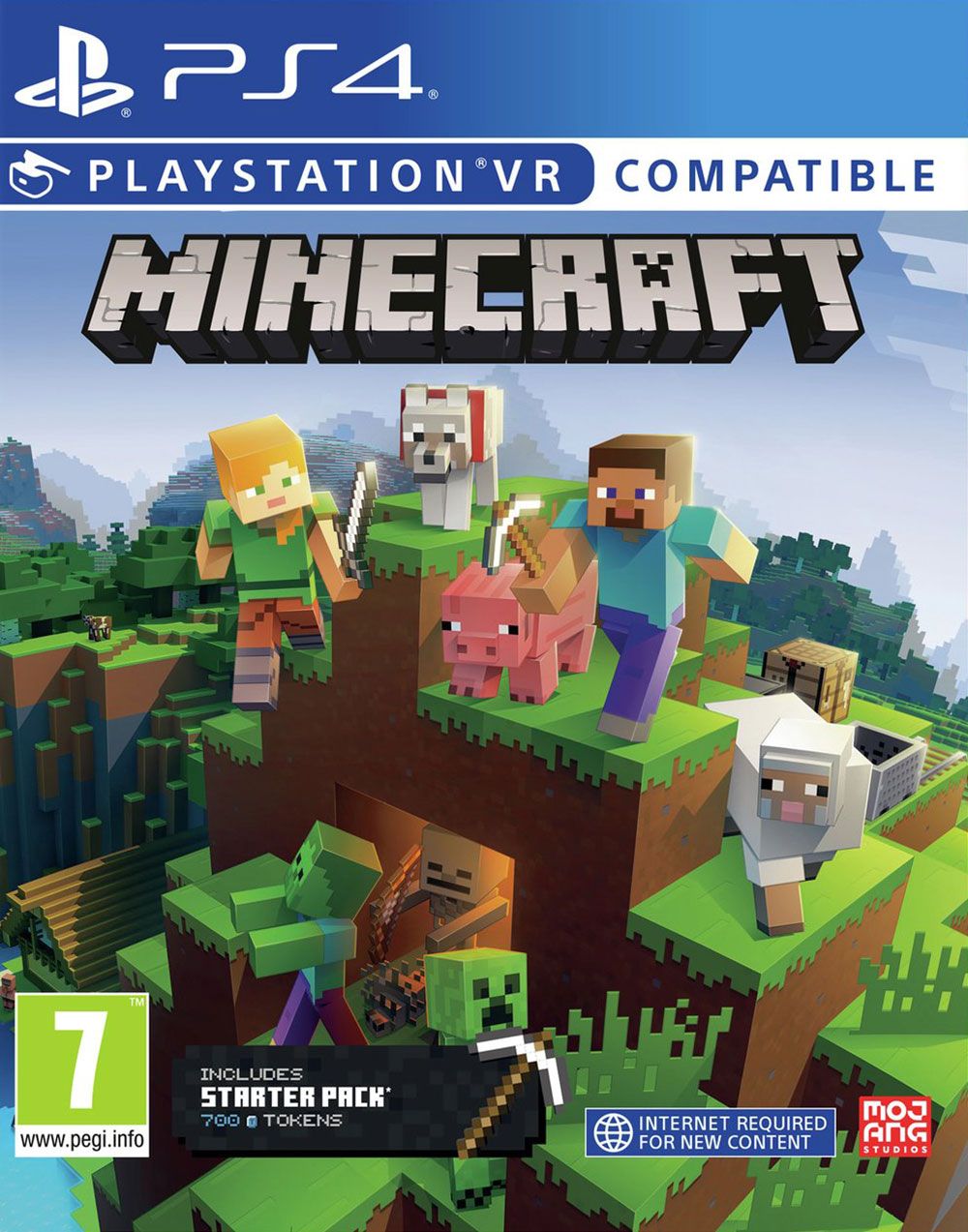 Minecraft - Bedrock Edition [PlayStation 4 - VR Compatible] 