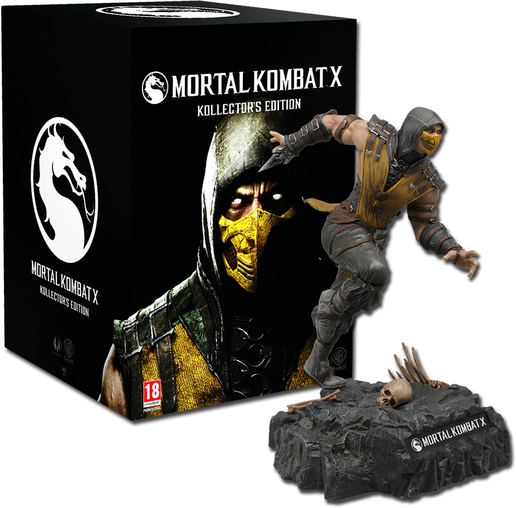 Mortal Kombat X - Scorpion Figure from the Kollector’s Edition