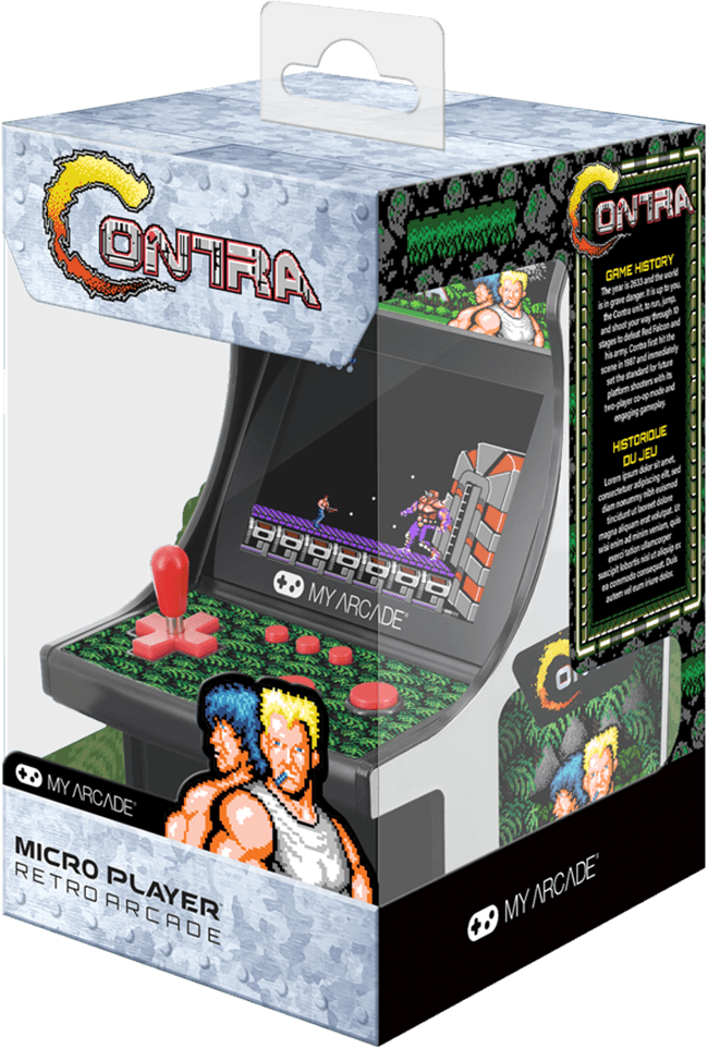 Micro Player Retro Arcade - Contra