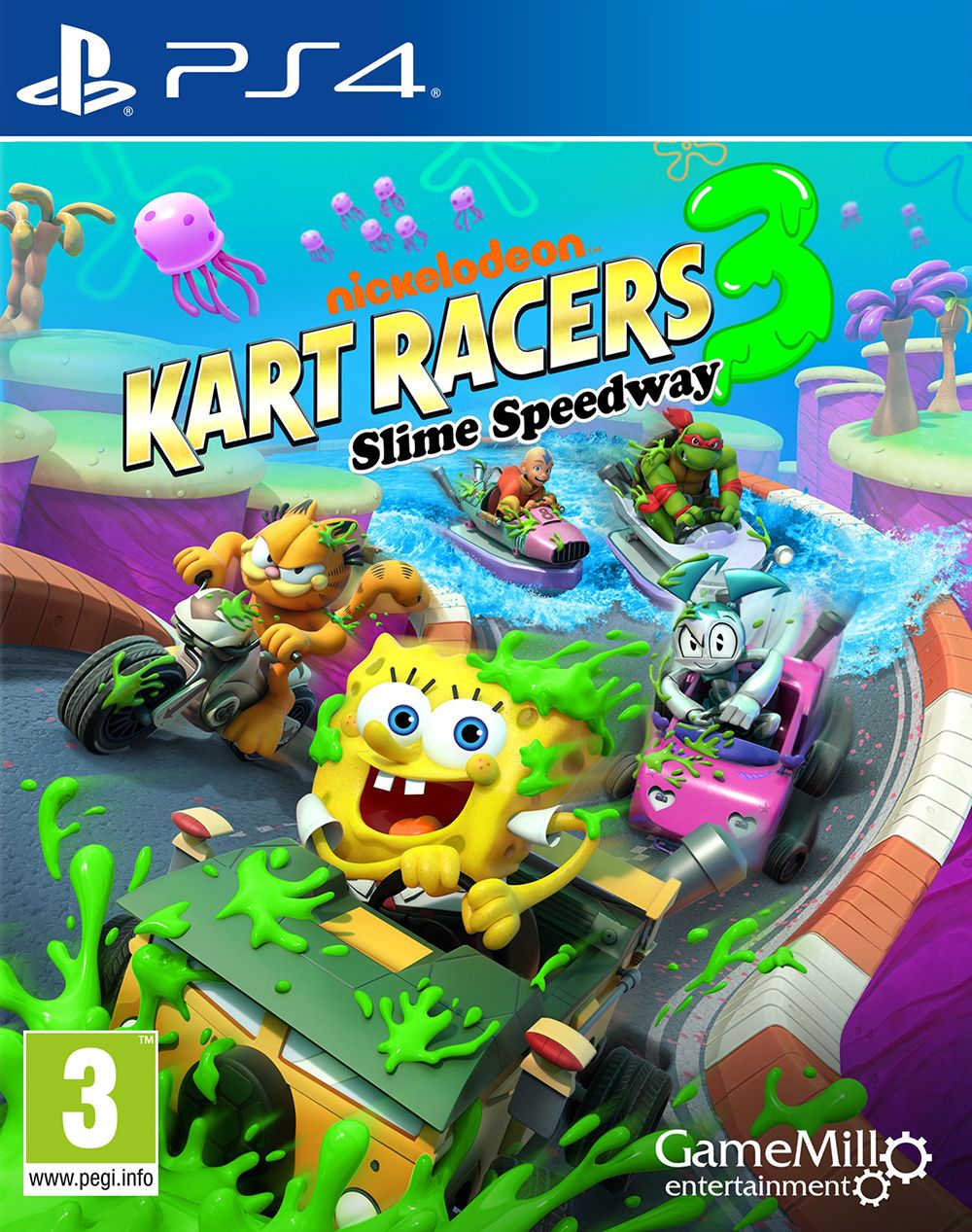 Nickelodeon Kart Racers 3: Slime Speedway (PS4) | PlayStation 4