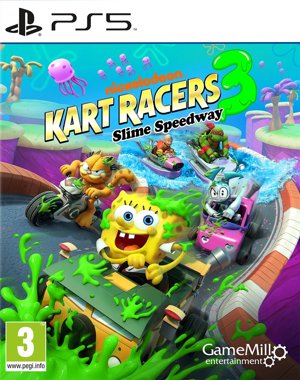 Nickelodeon Kart Racers 3: Slime Speedway (PS5) | PlayStation 5