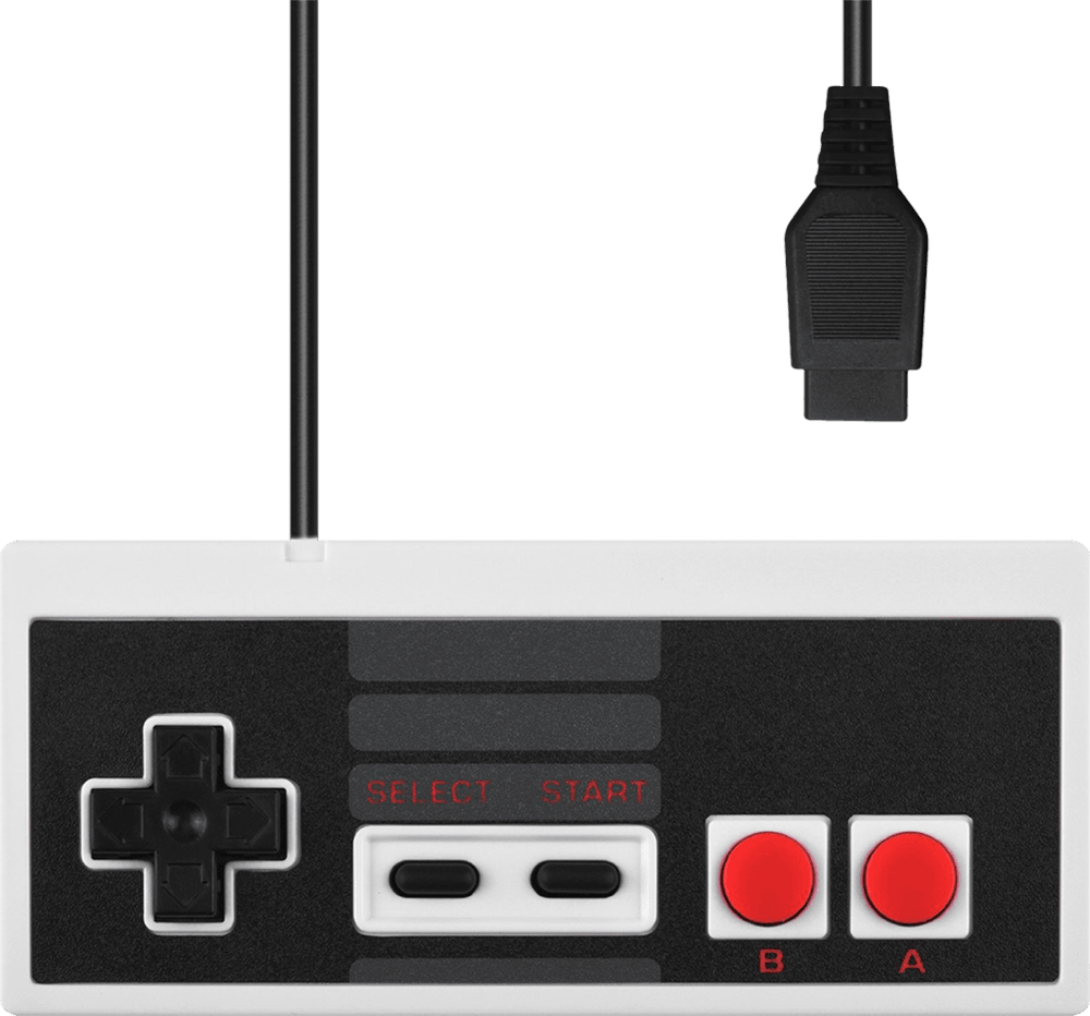 Nintendo 8-bit Famiclone Controller - 9-pin Generic (NES)