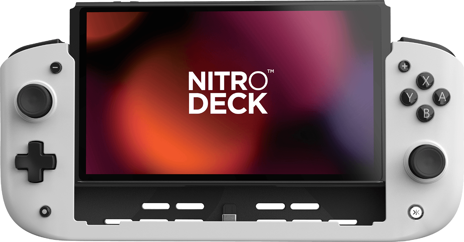 Nitro Deck Controller Deck - White (NS / Switch) | Nintendo Switch