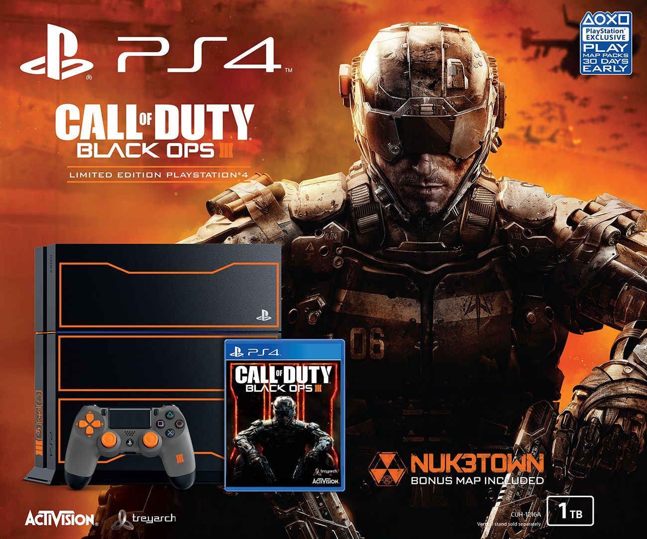 playstation 4 call of duty console