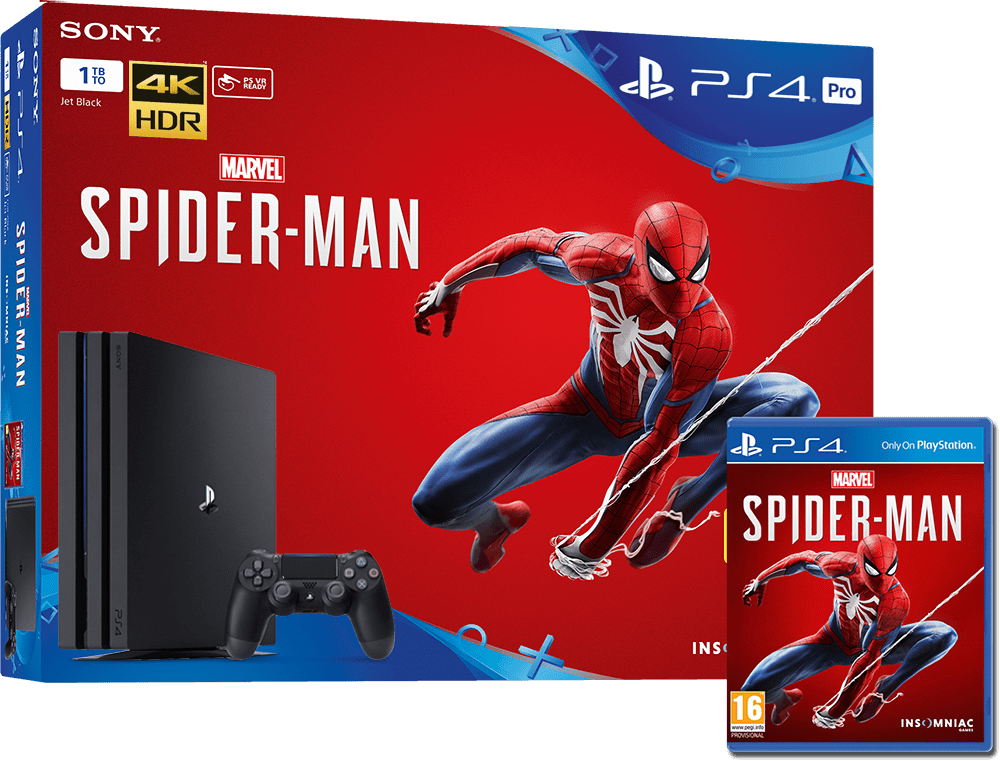 spider man ps4 pack