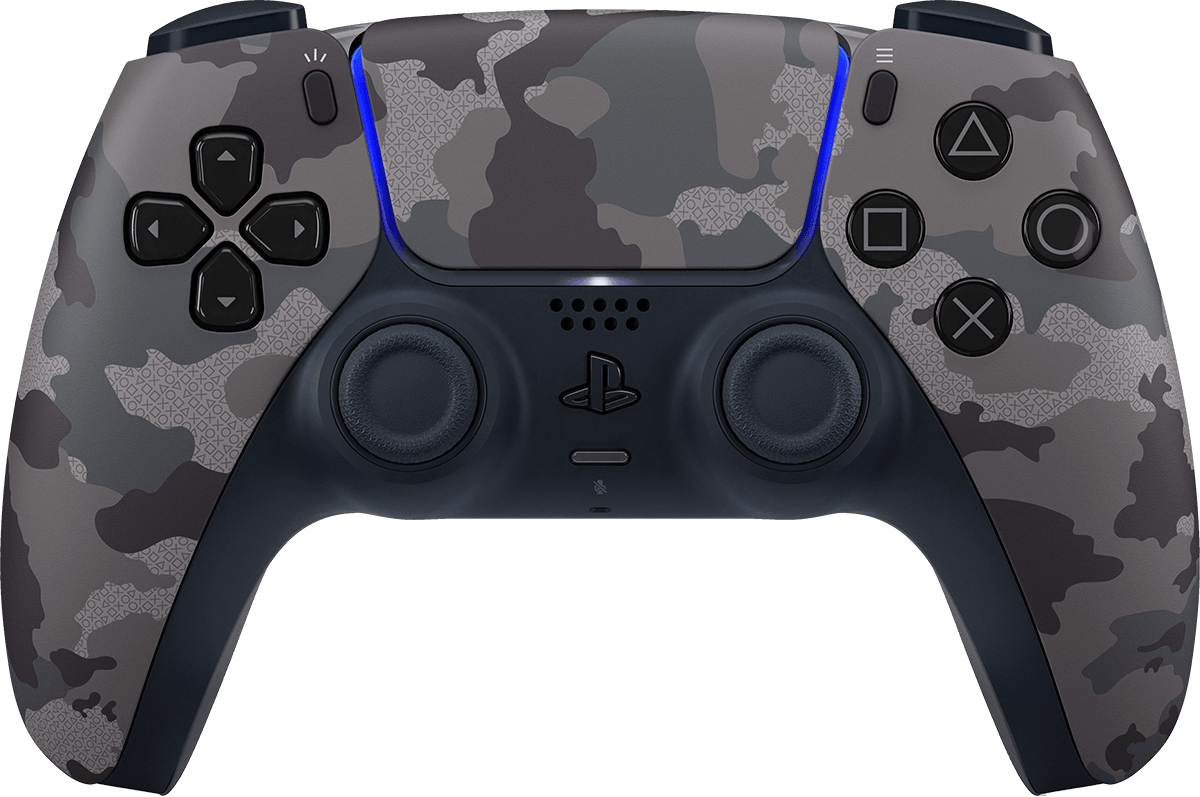 PlayStation 5 DualSense Controller - Grey Camouflage (PS5) | PlayStation 5