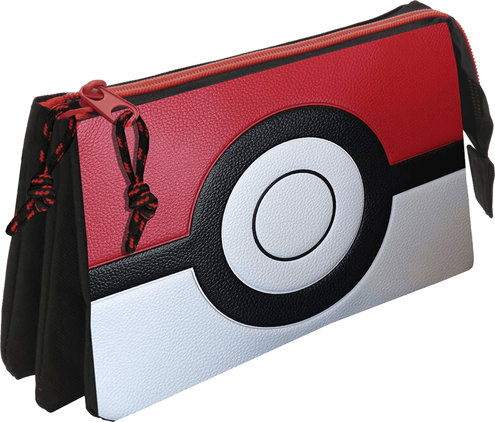 Pokemon: Pokeball Triple Pencil Bag