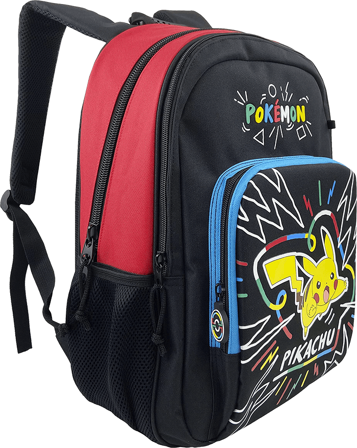 Pokemon: Pikachu Colourful School Backpack - 42cm (New) | Buy from ...