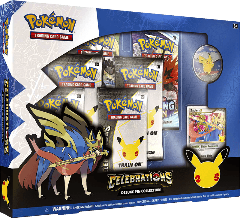 Pokemon TCG: Celebrations Deluxe Pin Collection