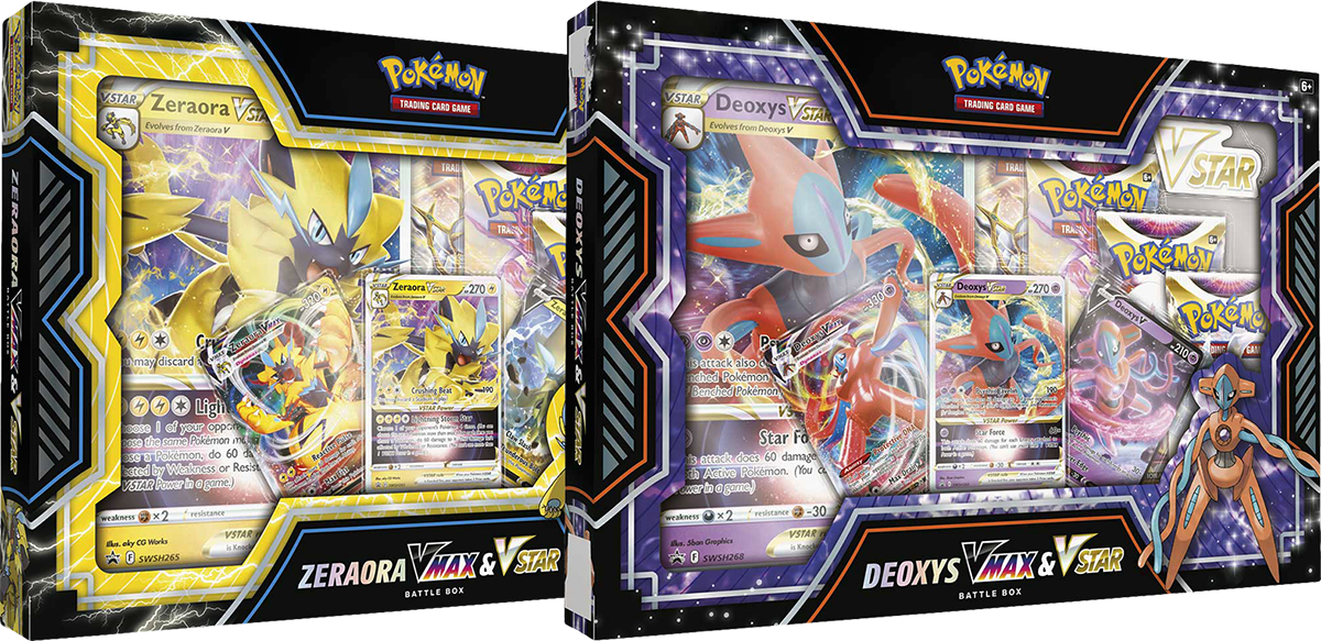 Deoxys VSTAR & VMAX - Pokemon TCG Codes