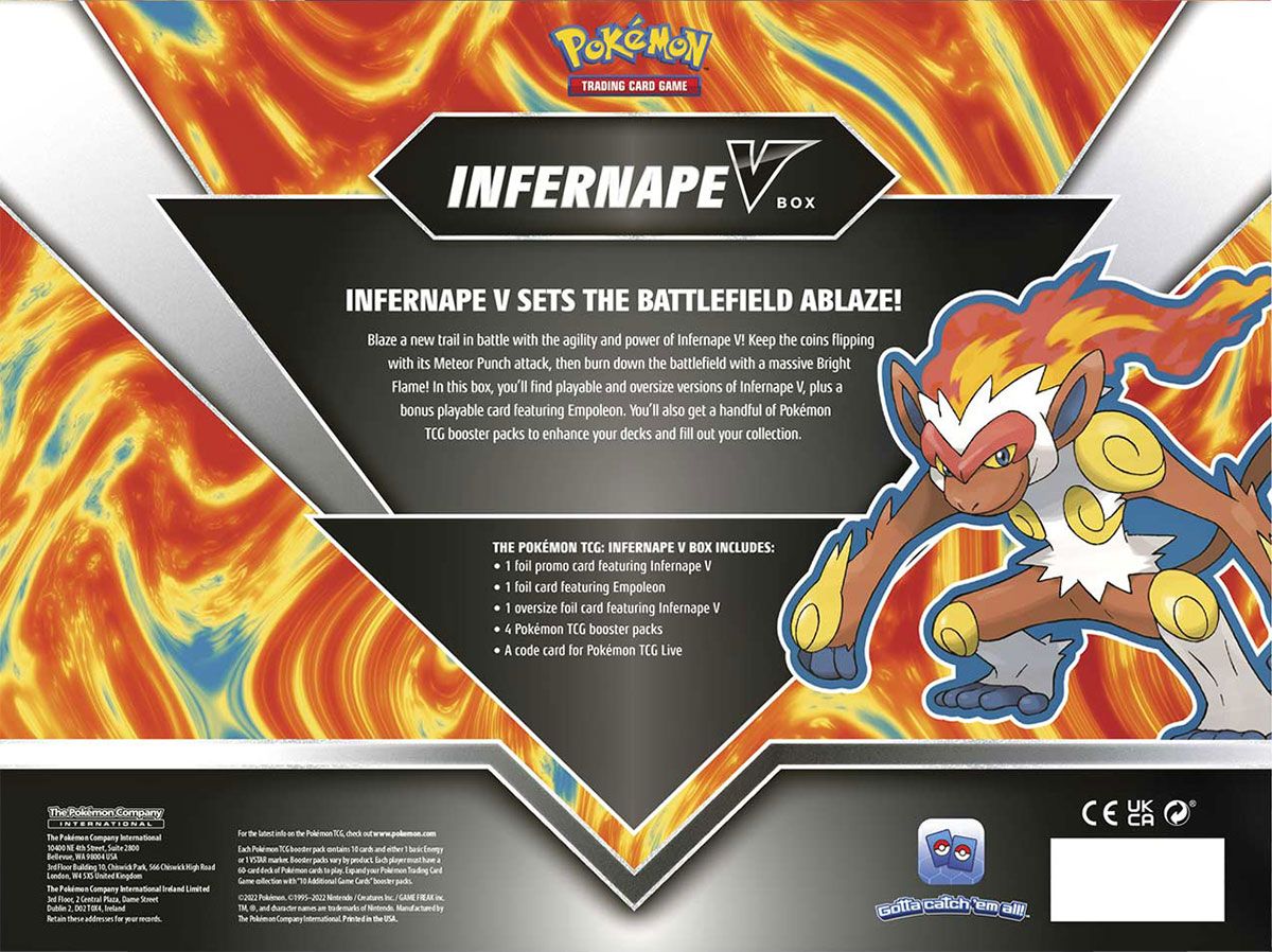 Pokemon TCG: Infernape V Box (New) | Buy From Pwned Games With ...