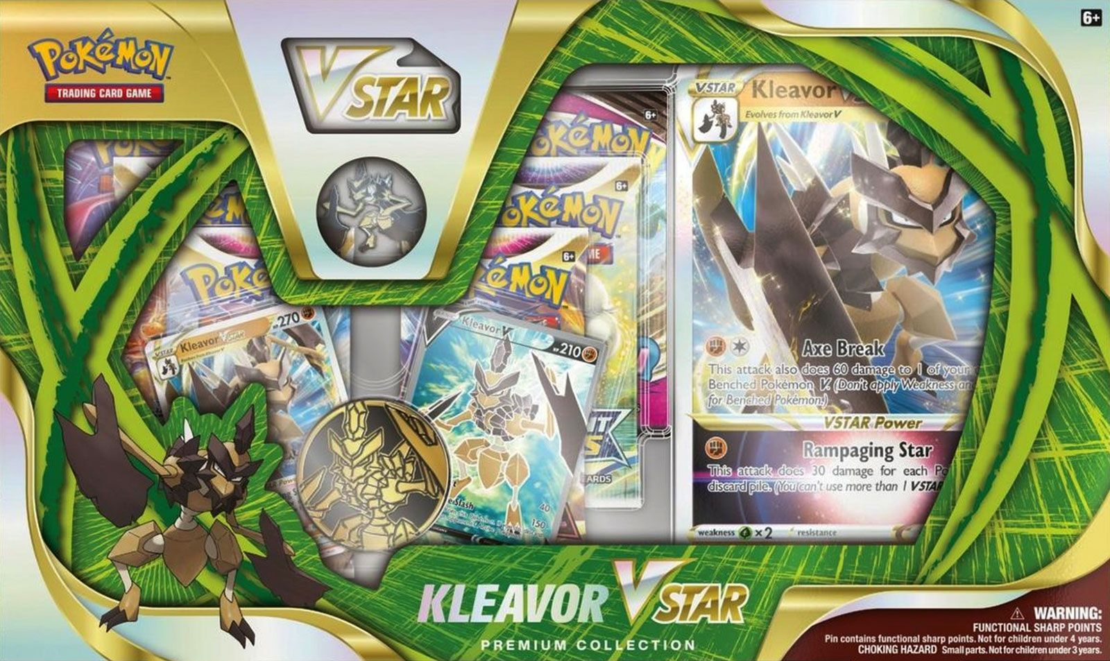 Pokemon TCG: Kleavor VSTAR Premium Collection (New) | Buy From Pwned ...