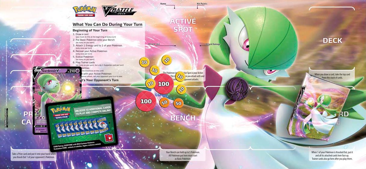 Pokemon TCG: V Battle Deck - Gardevoir V (New) | Buy from Pwned Games ...