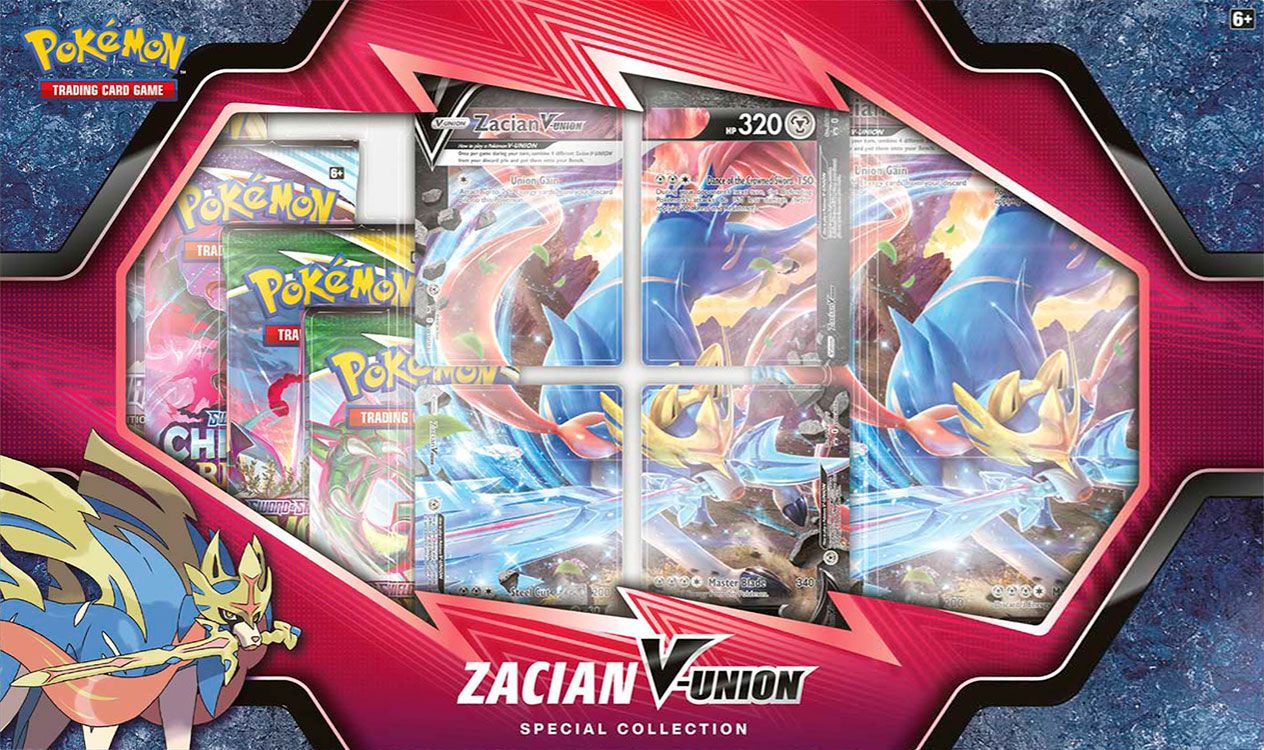 Pokemon TCG: V-Union Special Collection - Zacian (New) | Buy From Pwned ...