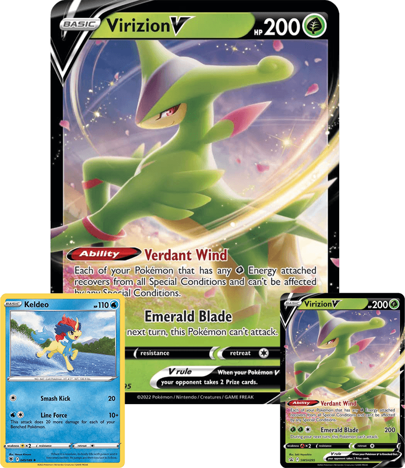 Pokemon Tcg Virizion V Box New Buy From Pwned Games With Confidence Trading Card Games