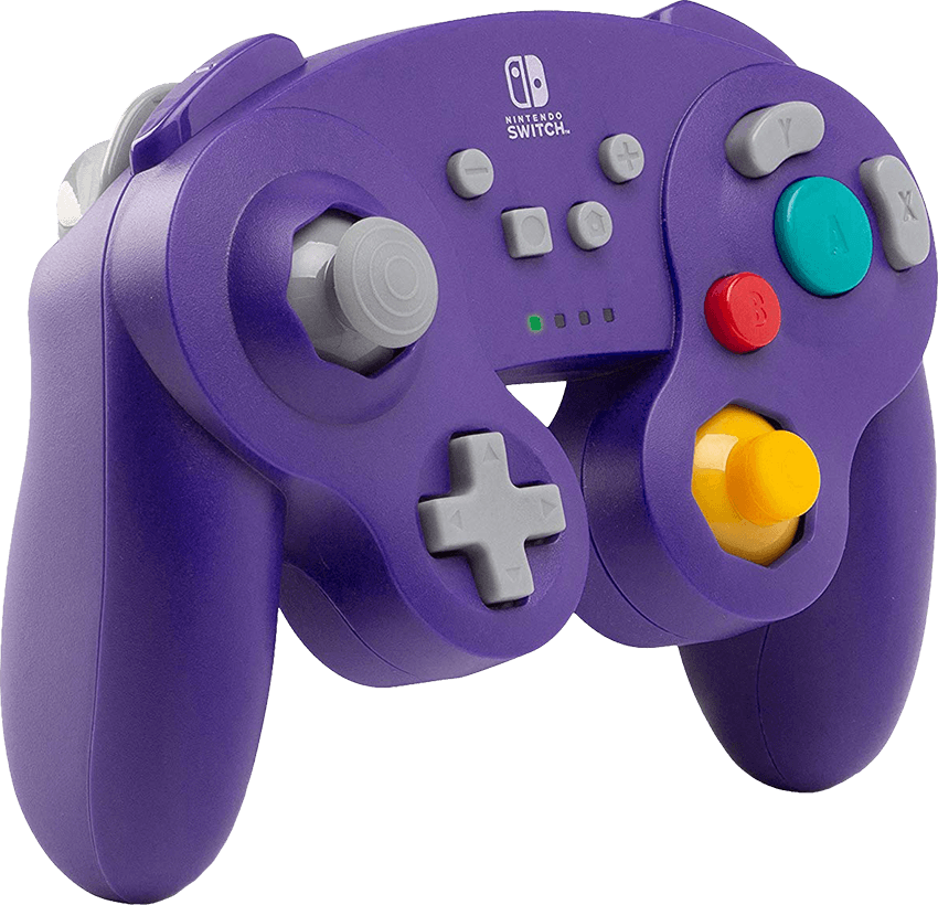 PowerA Wireless Controller - Purple GameCube Style (NS / Switch)(New ...