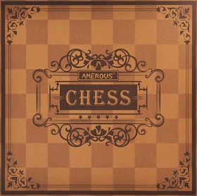 Amerous Wooden Chess Set with Storage Drawers