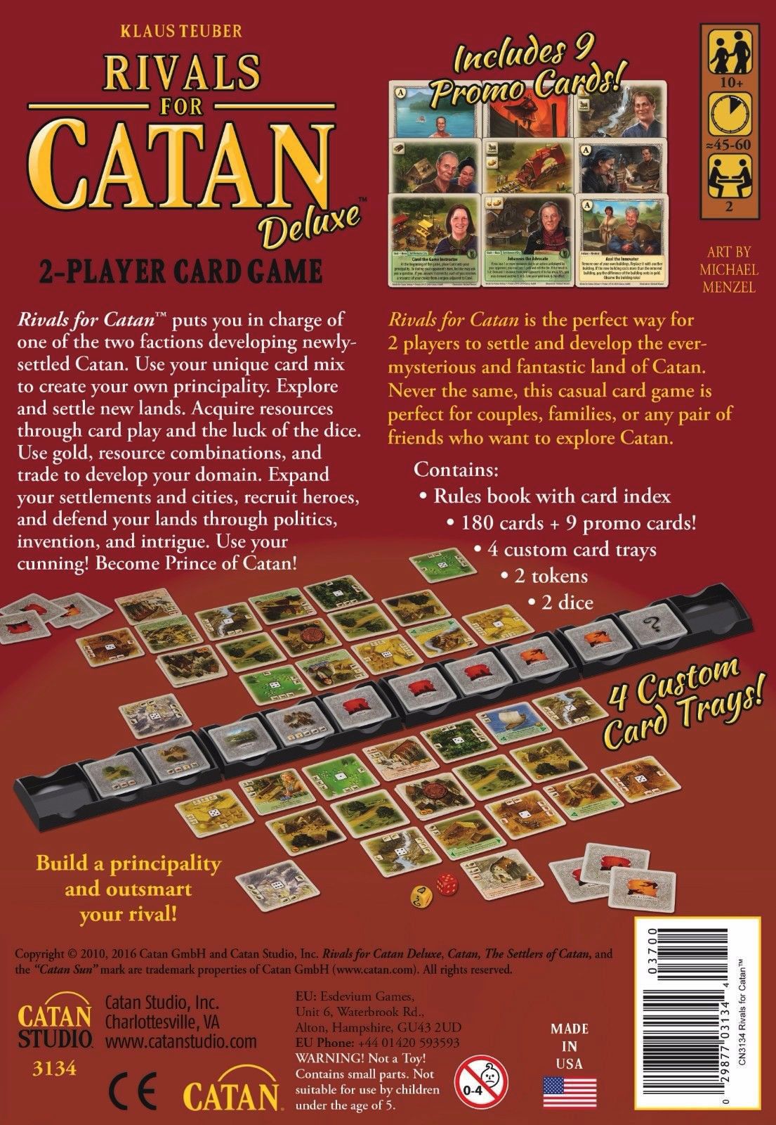 catan board game 2 player