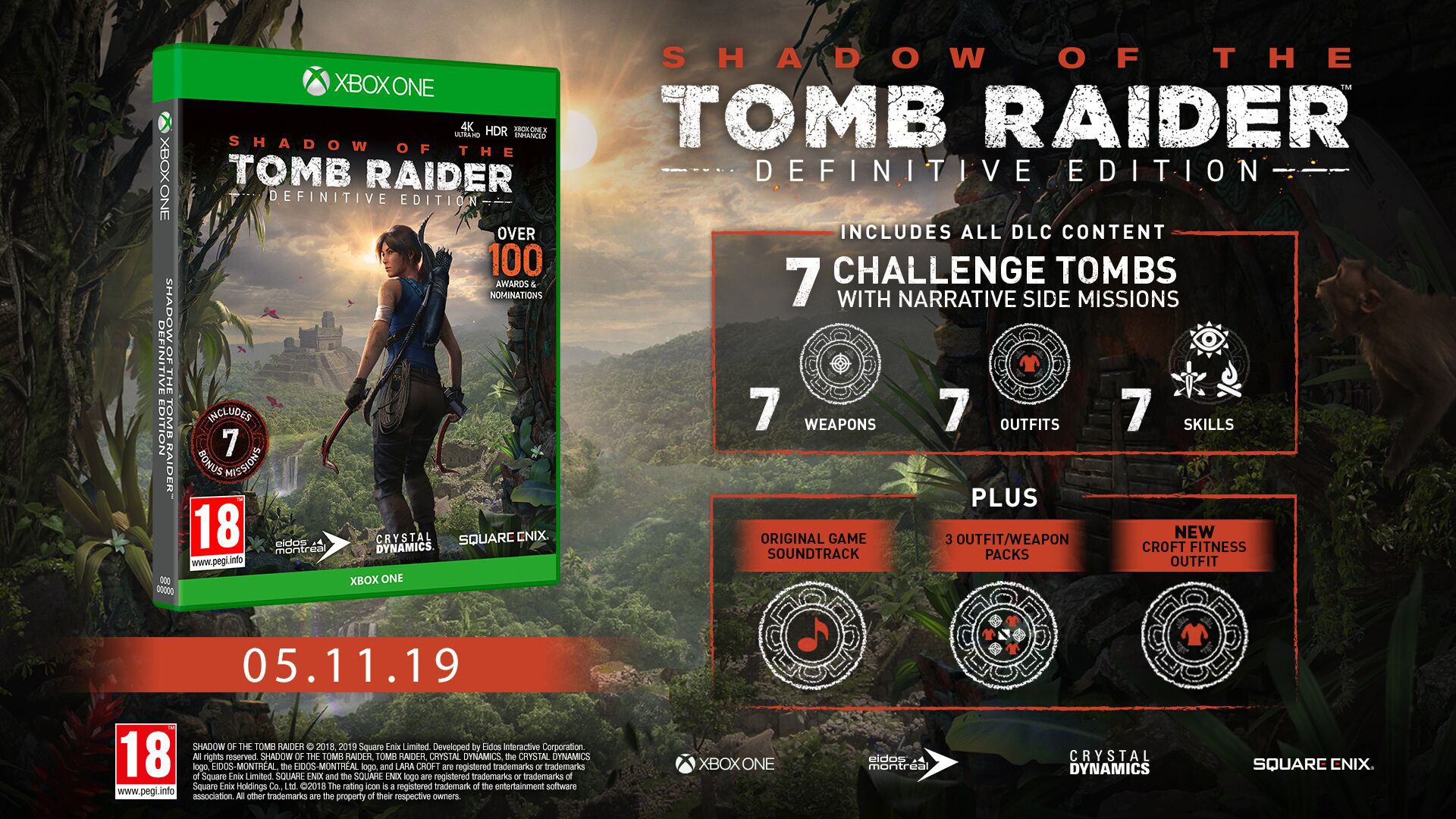 shadow of the tomb raider definitive edition game length