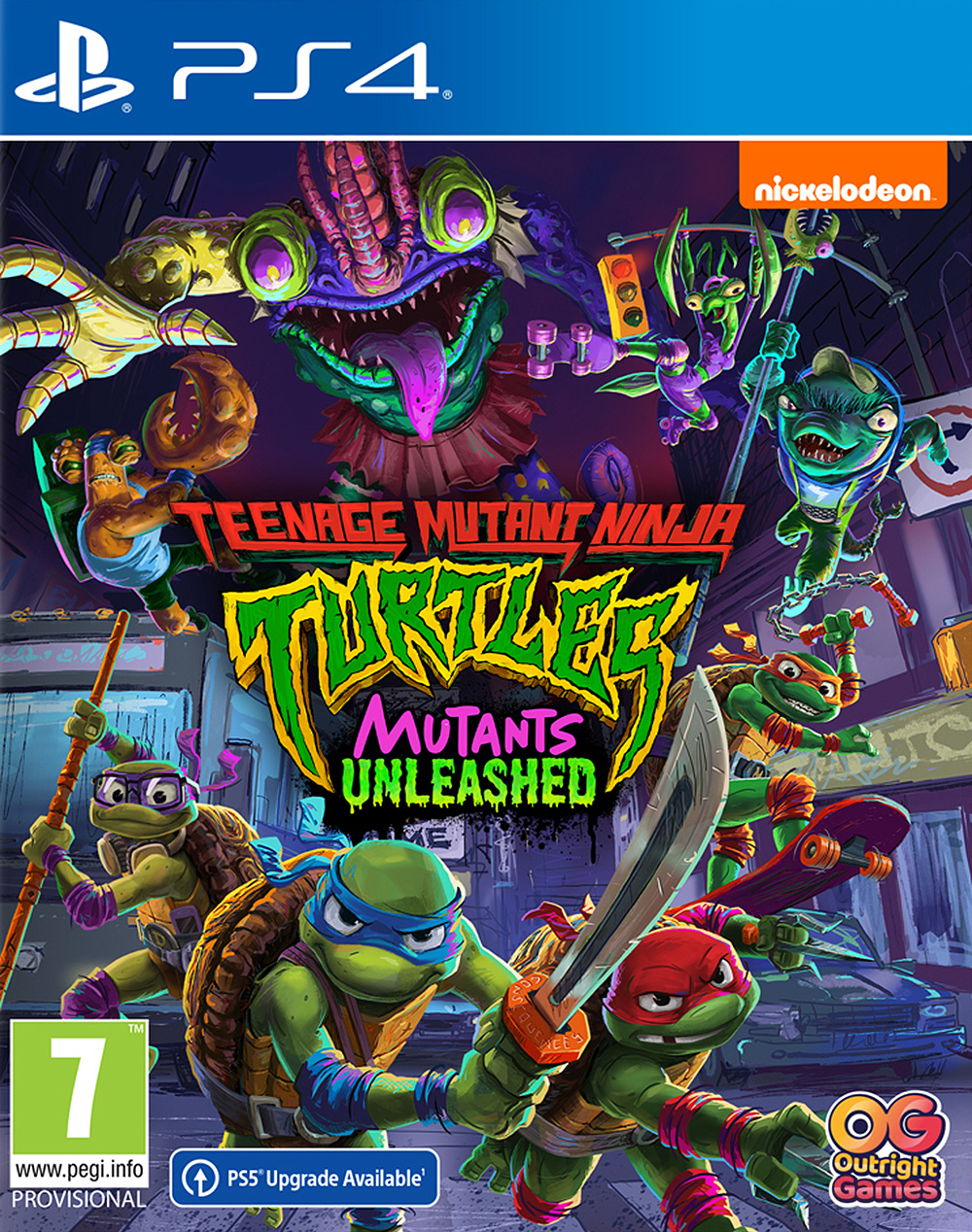 Teenage Mutant Ninja Turtles: Mutants Unleashed (PS4) | PlayStation 4