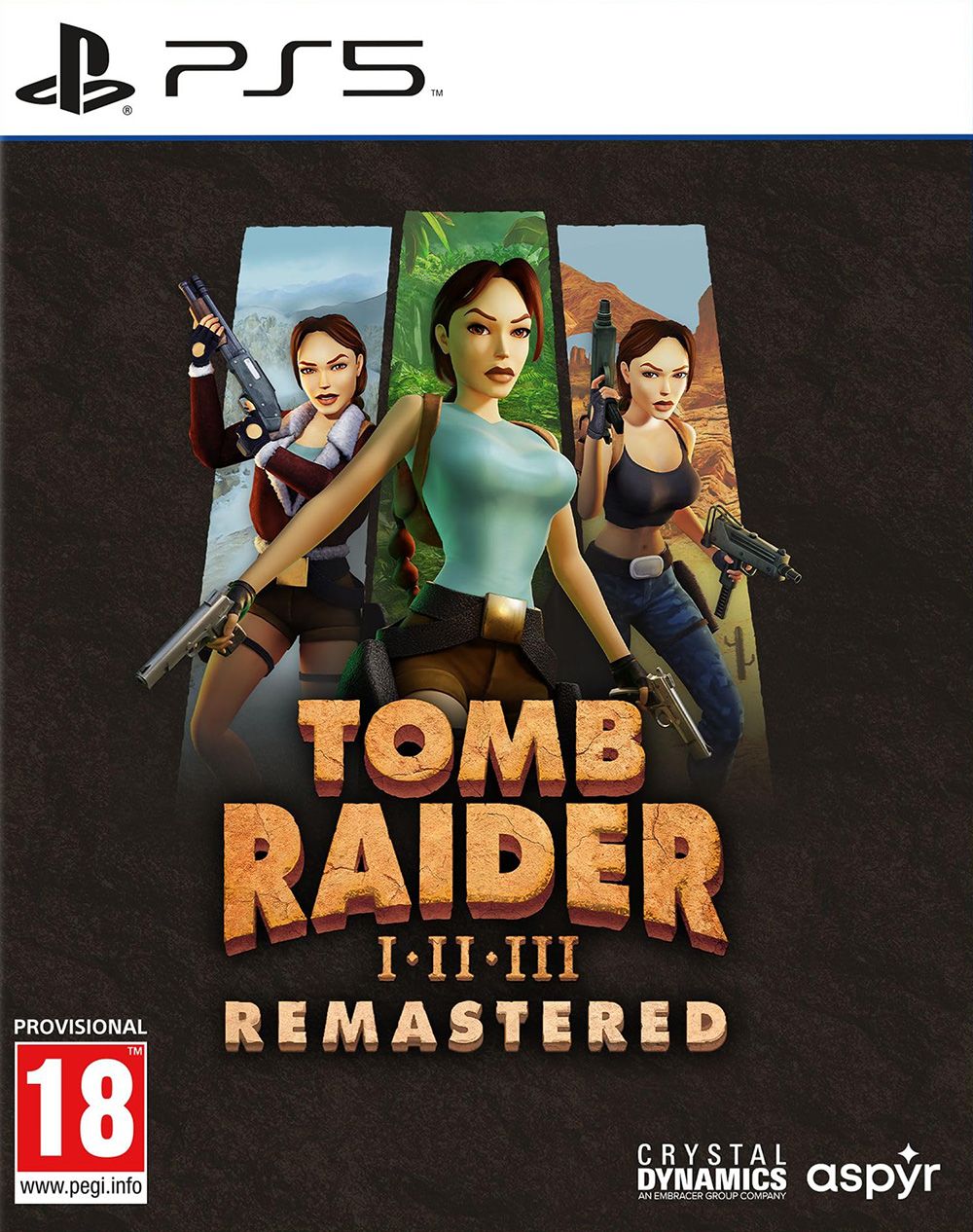 Tomb Raider I + II + III - Remastered (PS5) | PlayStation 5